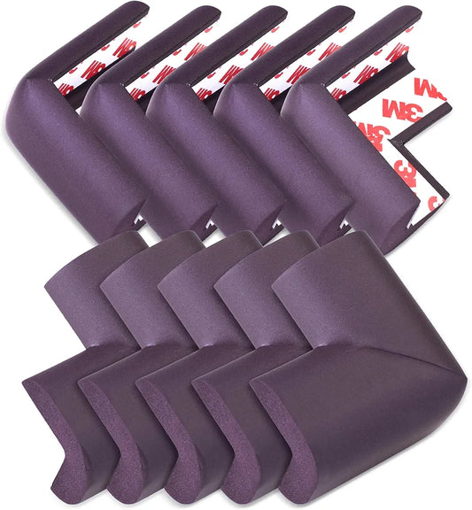Baby Safety Corner Guards - 10 Pcs  Foam  Set | No-Drill Edge Protectors |  (Buy 1 Get 1  Free) !
